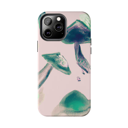 Tough Apple iPhone Cases Ft. Green Mushrooms