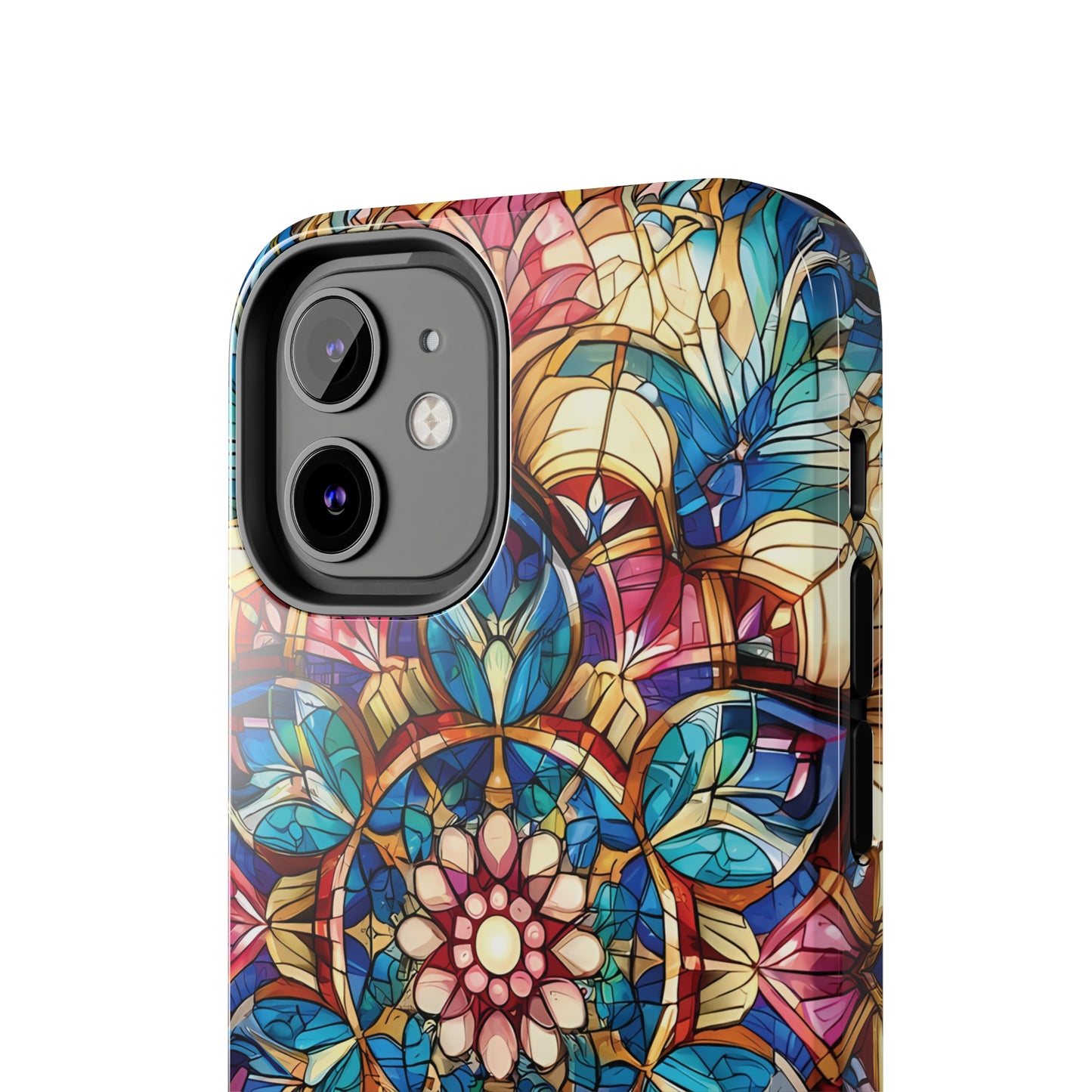 ToughDrop Apple iPhone Case Ft. Stained Glass Fractal