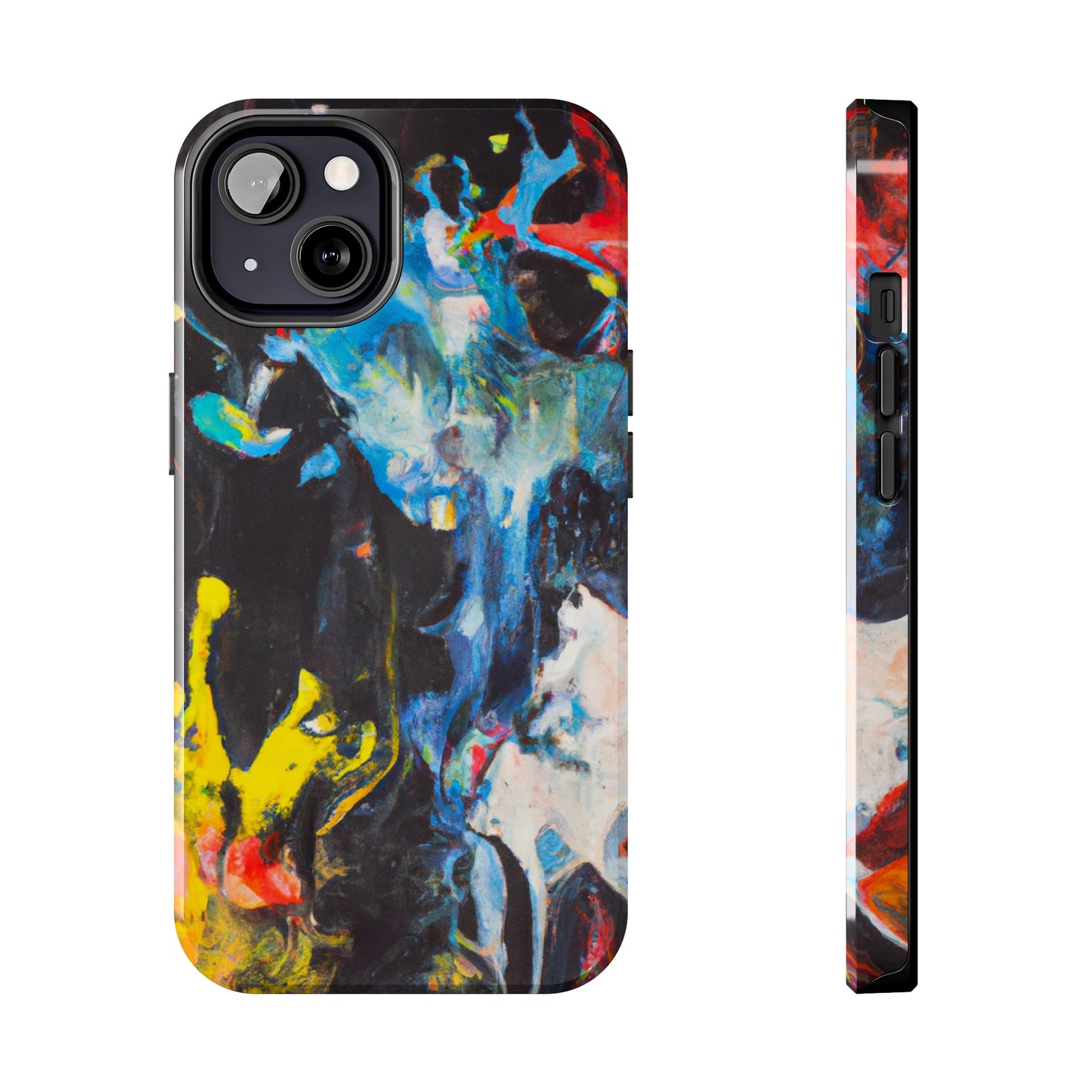 Tough Case-Mate iPhone Case Ft. Blue Splat