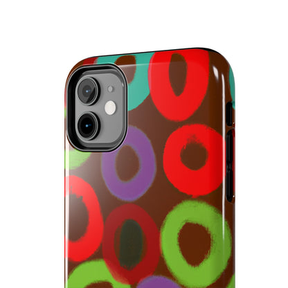 Tough Case-Mate iPhone Case Ft. Fruity Circles