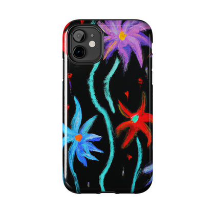 Tough Case-Mate iPhone Case Ft. Abstract Flowers