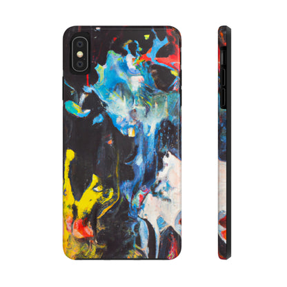 Tough Case-Mate iPhone Case Ft. Blue Splat