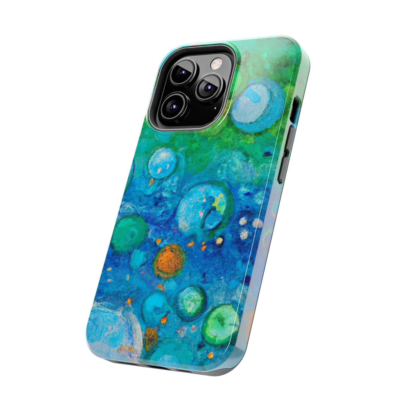 Tough Apple iPhone Cases Ft. Abstract Bubbles