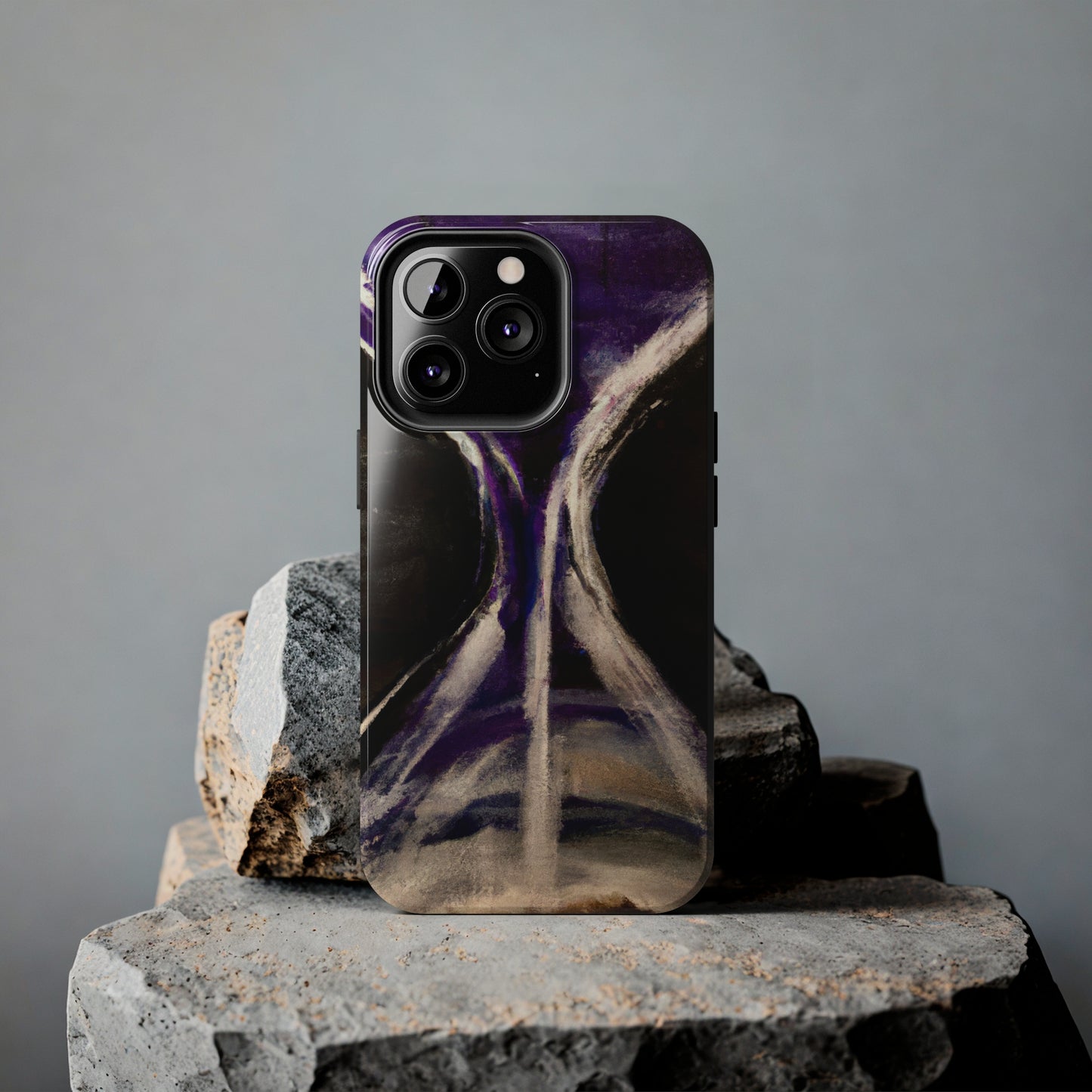 Tough Case-Mate iPhone Case Ft. Purple Hourglass