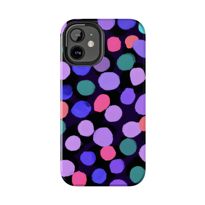 Tough Case-Mate iPhone Case Ft. Purple Dots