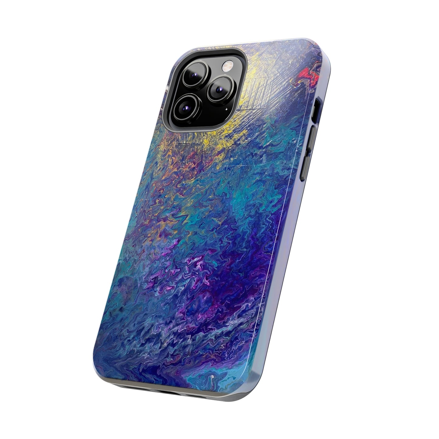 Tough Case-Mate iPhone Cases Ft. Abstract Blue Waterfall