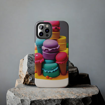 Strong Apple iPhone Case Ft. Silly Clay Ice Cream