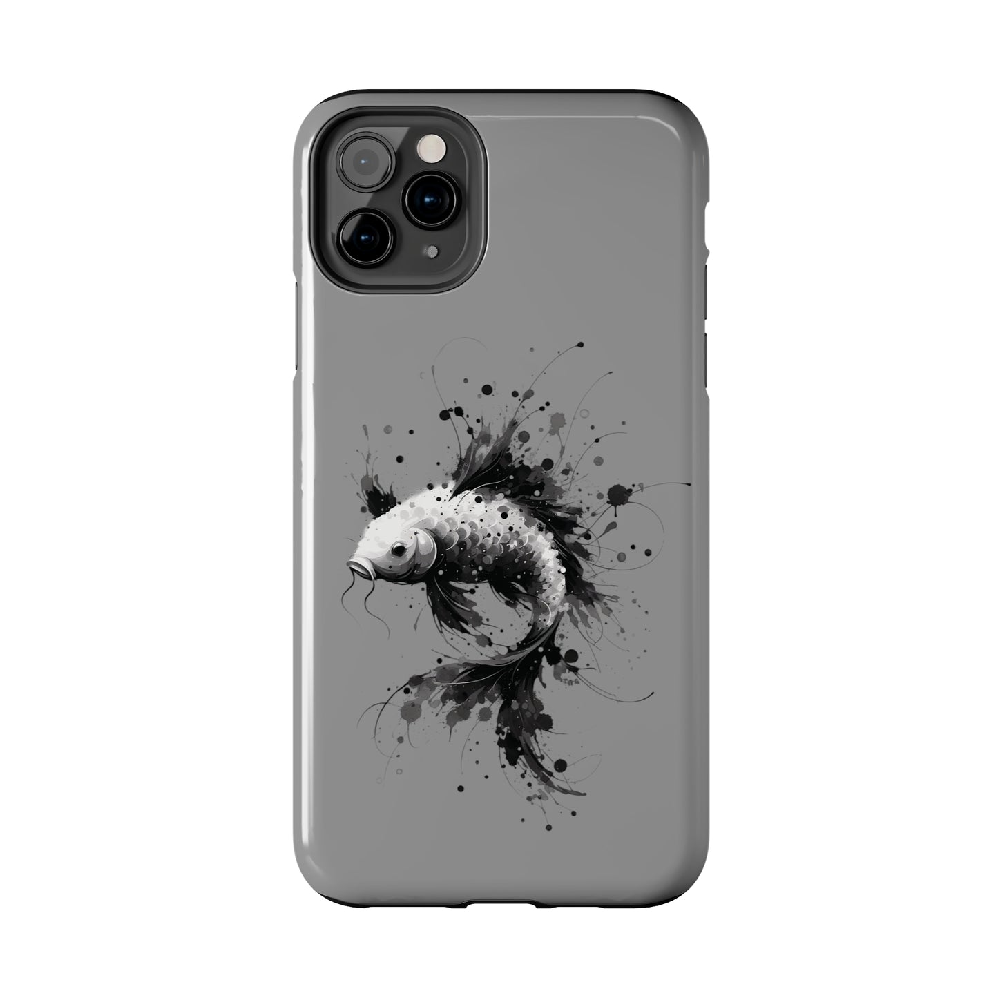 ToughDrop Apple iPhone Case Ft. Ink Blot Koi