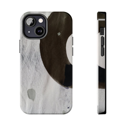 Strong Apple iPhone Case Ft. Abstract Half Circle