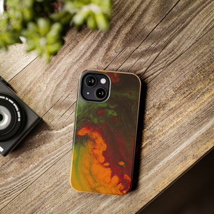 Tough Apple iPhone Case Ft. Abstract Gas Giant