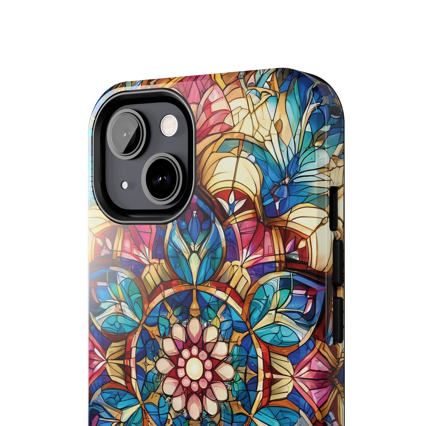 ToughDrop Apple iPhone Case Ft. Stained Glass Fractal