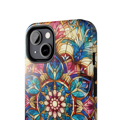 ToughDrop Apple iPhone Case Ft. Stained Glass Fractal