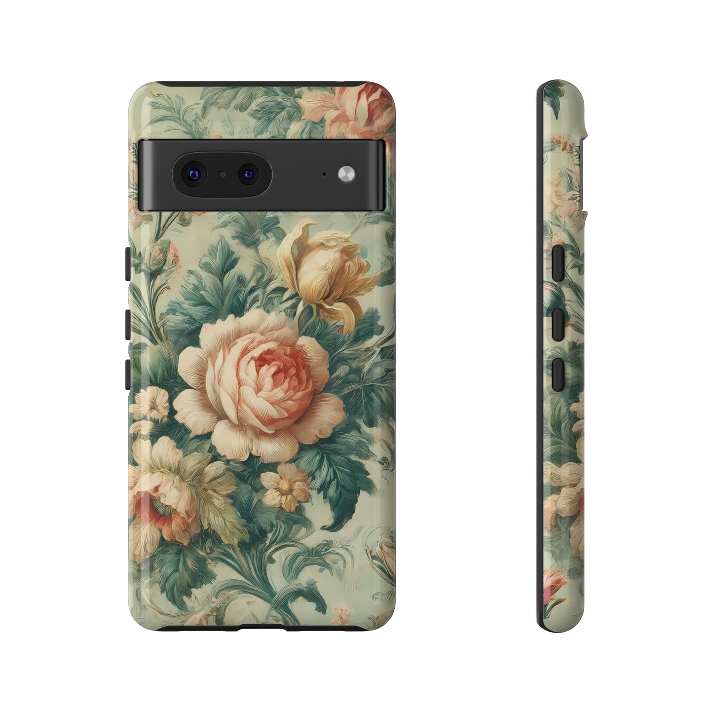 Tough Phone Case Ft. Cottagecore Rose