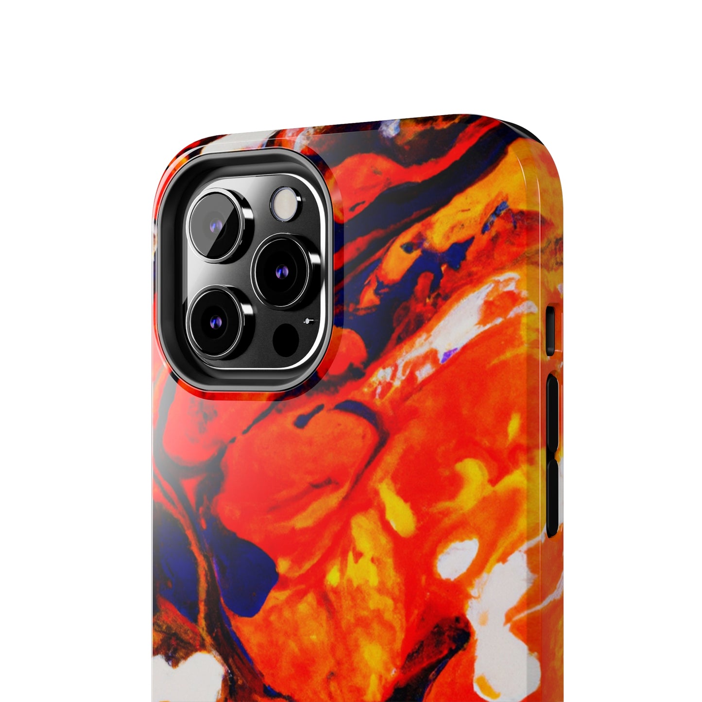 Tough Apple iPhone Cases Ft. Abstract Halloween Pumpkin