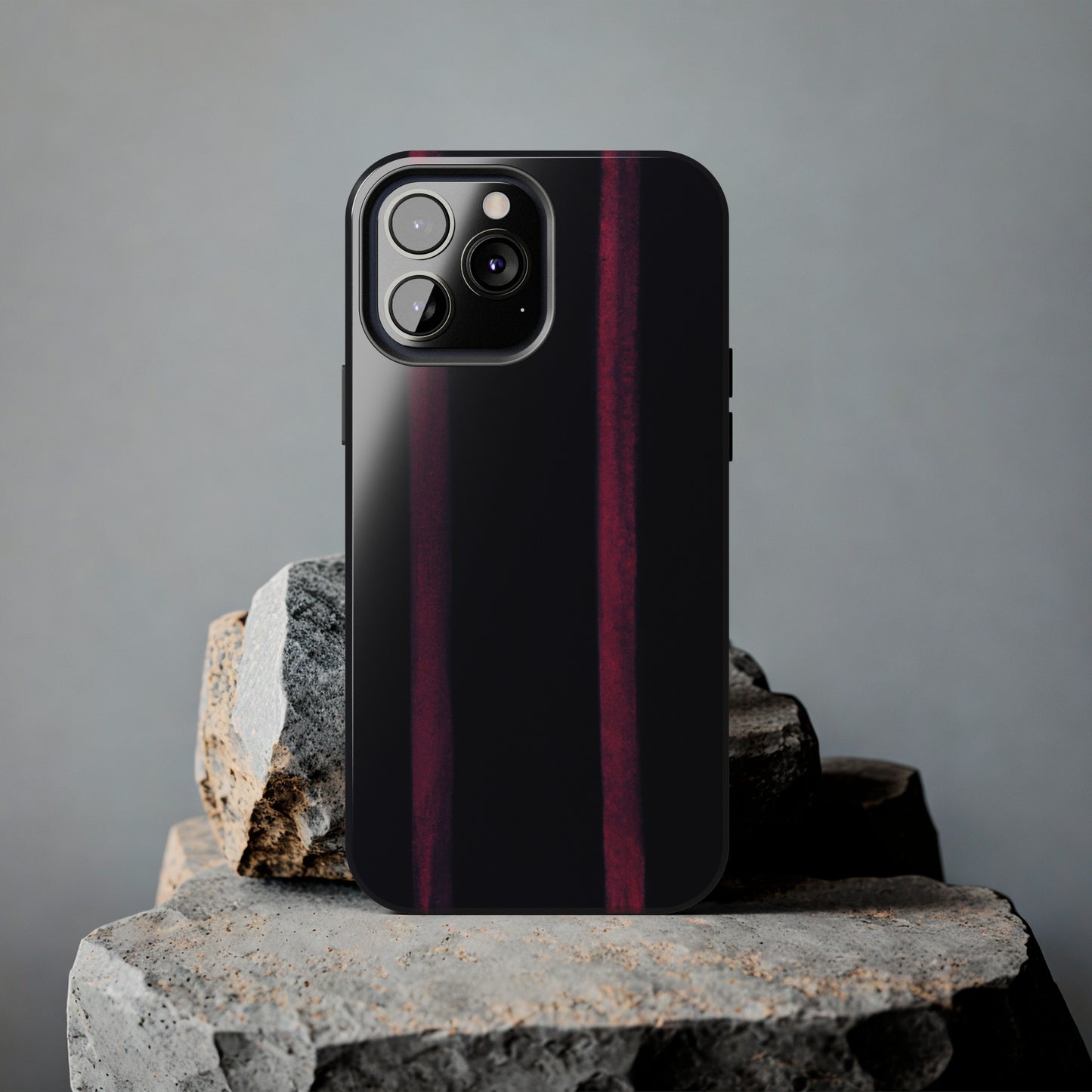 Tough Apple iPhone Cases Ft. Dark Stripes