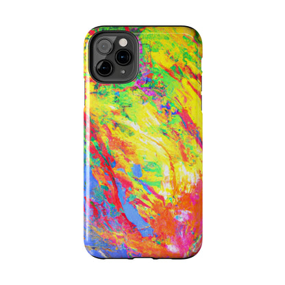 Tough Apple iPhone Cases Ft. Abstract Sherbet