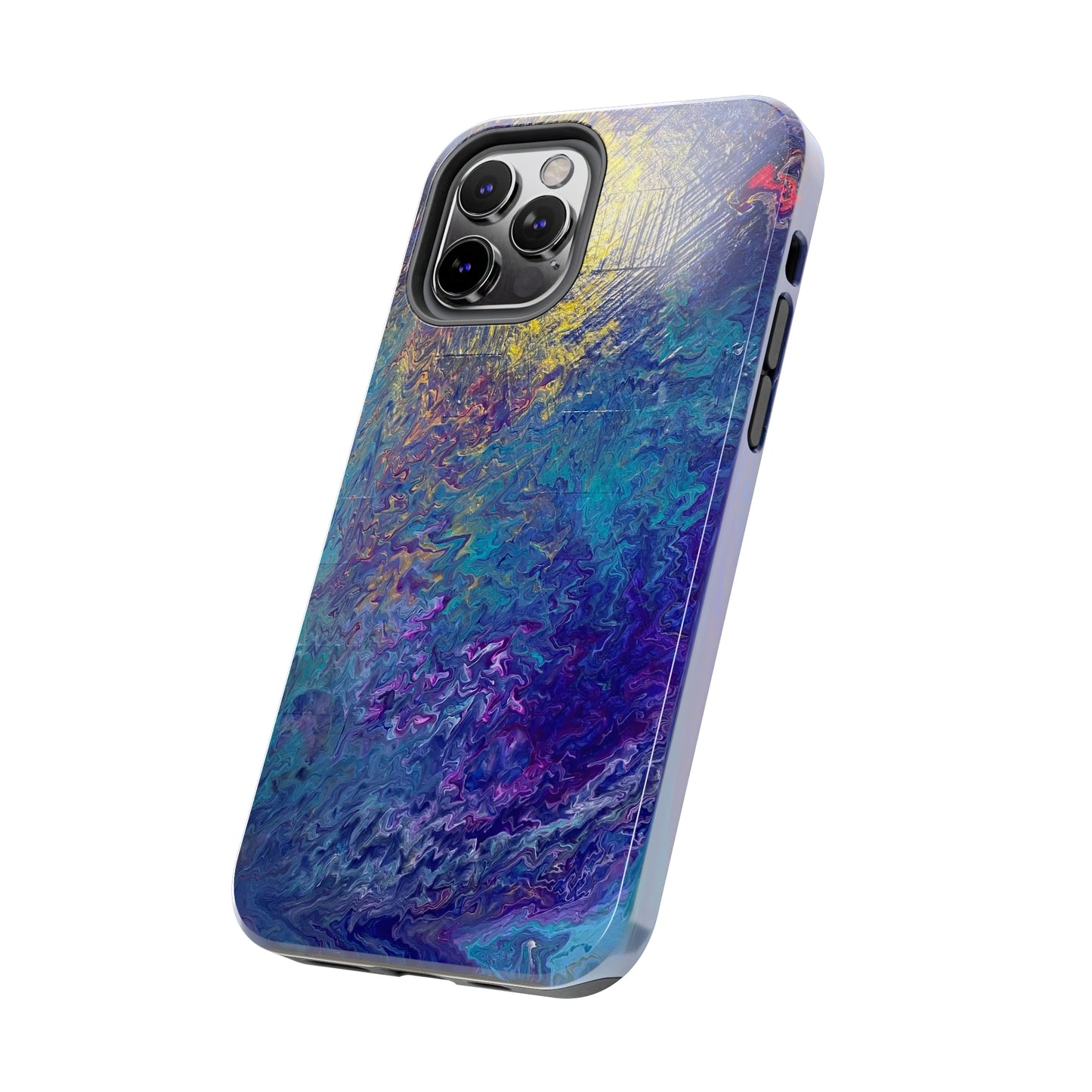 Tough Case-Mate iPhone Cases Ft. Abstract Blue Waterfall