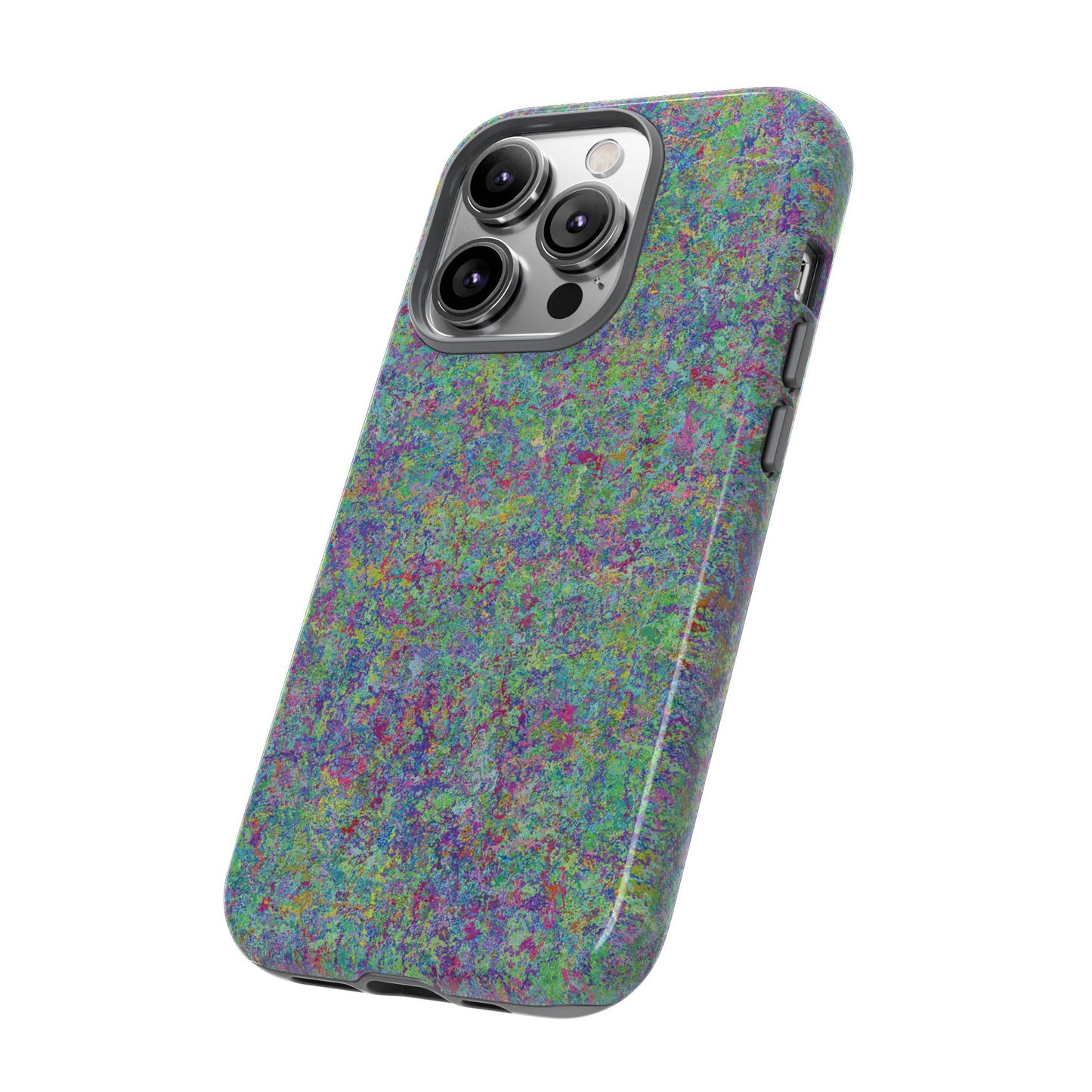 Tough Phone Case Ft. Rainbow Acrylic Noise