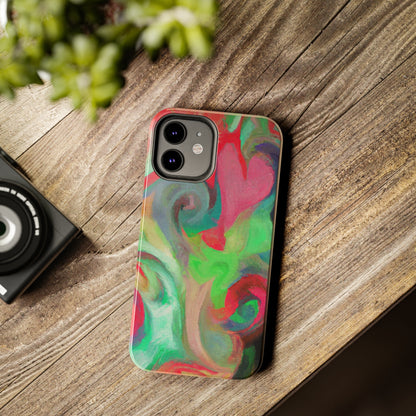 Tough Case-Mate iPhone Case Ft. Swirl Heart