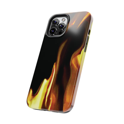 Tough Apple iPhone Cases Ft. Abstract Flames