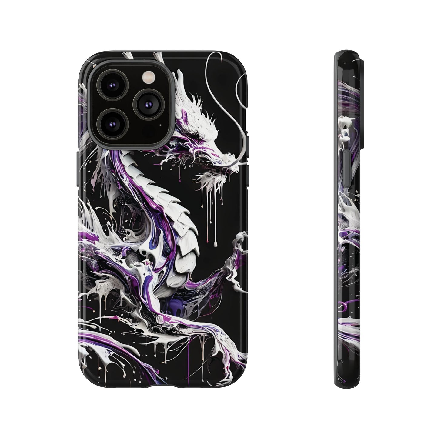 Tough Phone Case Ft. Drippy Paint Dragon