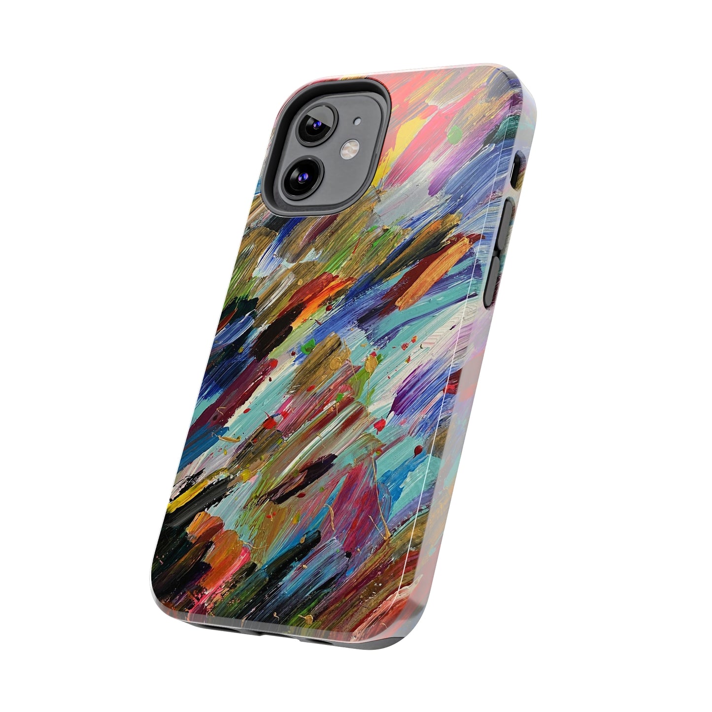 Tough Case-Mate iPhone Case Ft. Abstract Acrylic Feathers