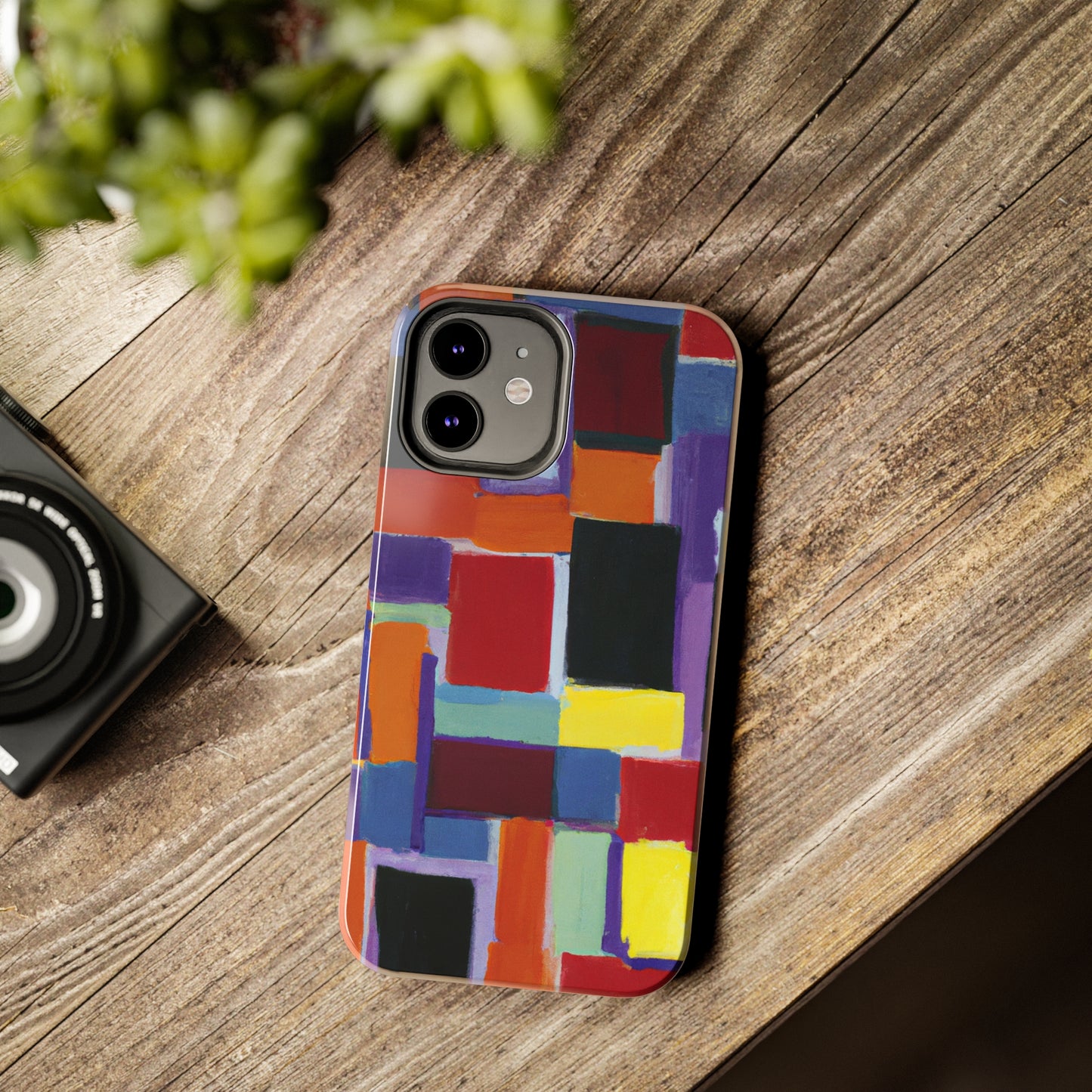 Tough Case-Mate iPhone Case Ft. Abstract Rectangles