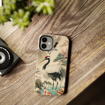 ToughDrop Apple iPhone Case Ft. Spirit Crane