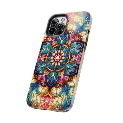 ToughDrop Apple iPhone Case Ft. Stained Glass Fractal