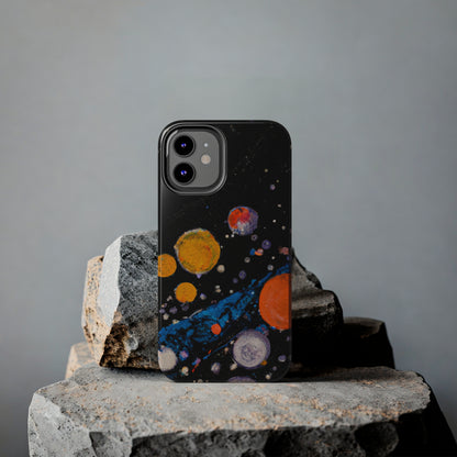 Tough Apple iPhone Cases Ft. Space Bubbles