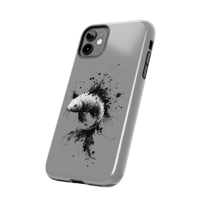 ToughDrop Apple iPhone Case Ft. Ink Blot Koi