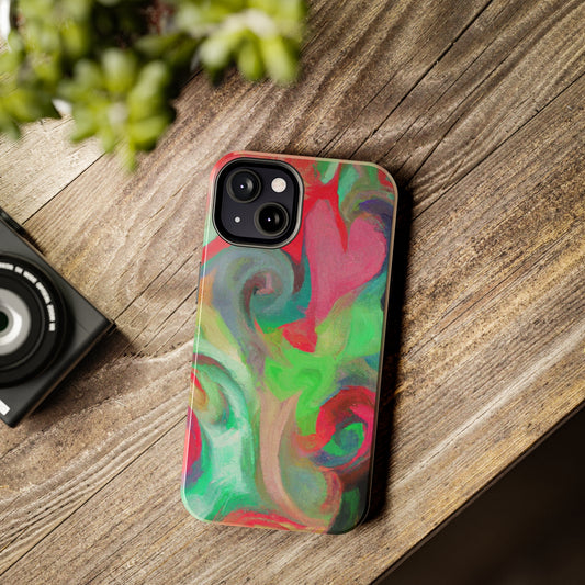 Tough Case-Mate iPhone Case Ft. Swirl Heart