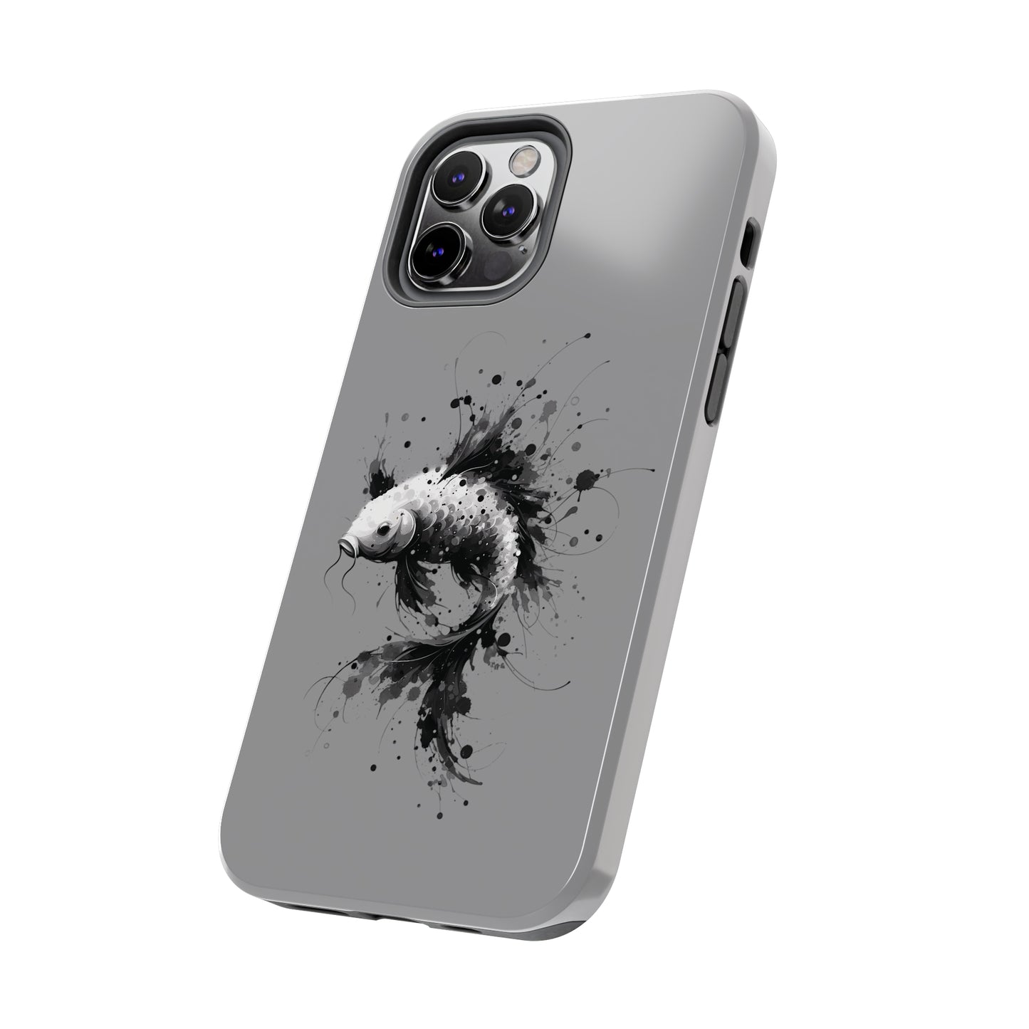 ToughDrop Apple iPhone Case Ft. Ink Blot Koi