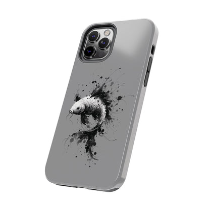 ToughDrop Apple iPhone Case Ft. Ink Blot Koi