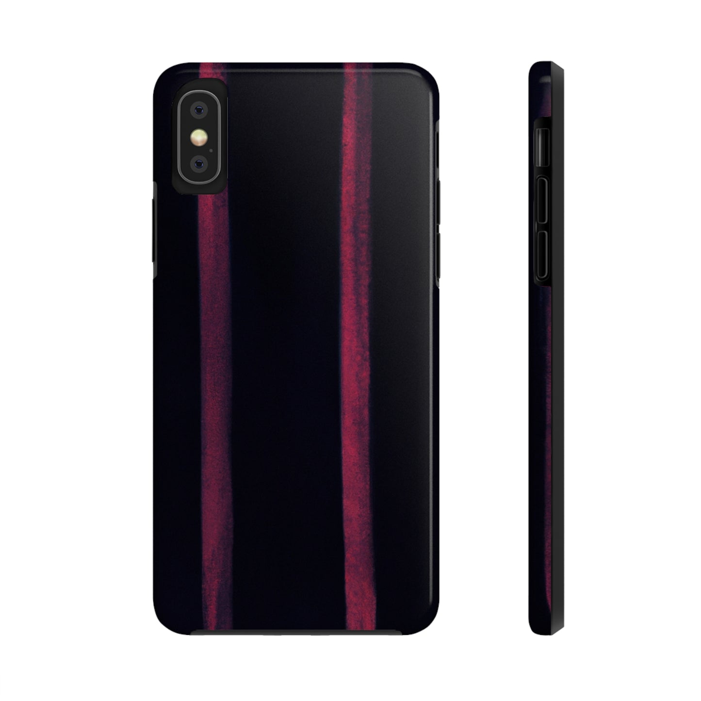 Tough Apple iPhone Cases Ft. Dark Stripes