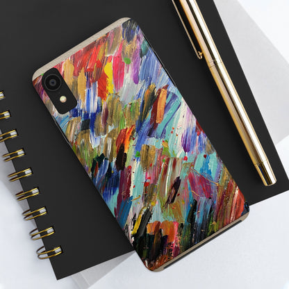 Tough Case-Mate iPhone Case Ft. Abstract Acrylic Feathers