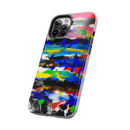 Tough Case-Mate iPhone Case Ft. Abstract Stripes