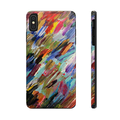 Tough Case-Mate iPhone Case Ft. Abstract Acrylic Feathers