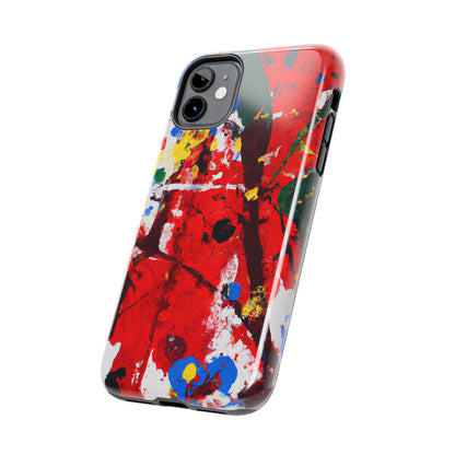 Tough Case-Mate iPhone Case Ft. Fractured Red