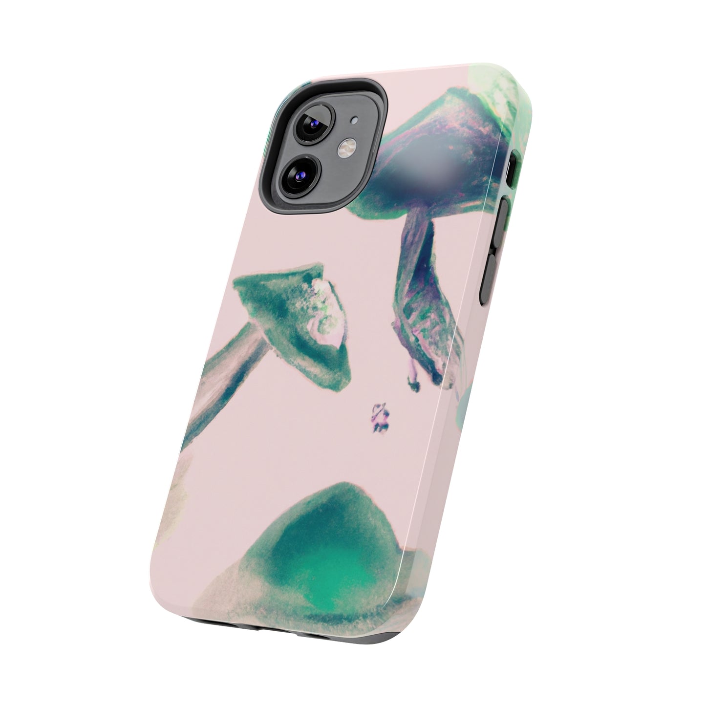 Tough Apple iPhone Cases Ft. Green Mushrooms