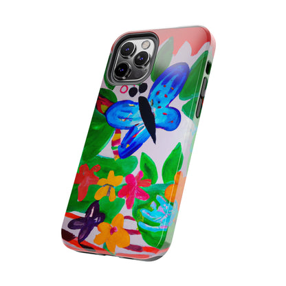 Tough Case-Mate iPhone Case Ft. Watercolor Butterfly