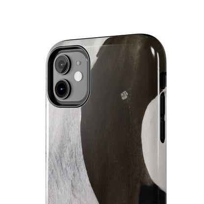 Strong Apple iPhone Case Ft. Abstract Half Circle