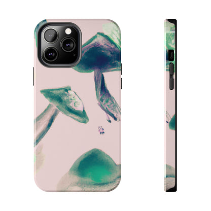 Tough Apple iPhone Cases Ft. Green Mushrooms