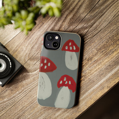 Tough Apple iPhone Cases Ft. Acrylic Mushrooms