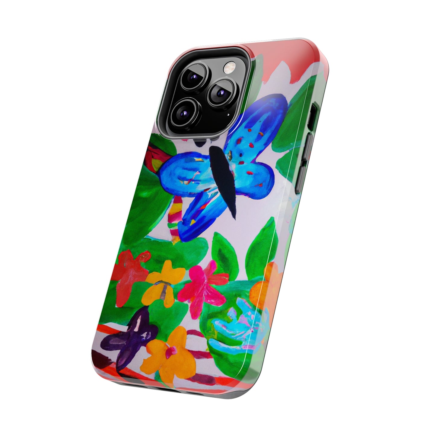 Tough Case-Mate iPhone Case Ft. Watercolor Butterfly