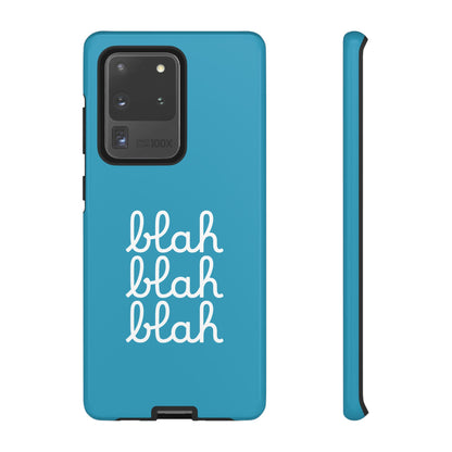 Tough Phone Case Ft. blahblahblah Turquoise