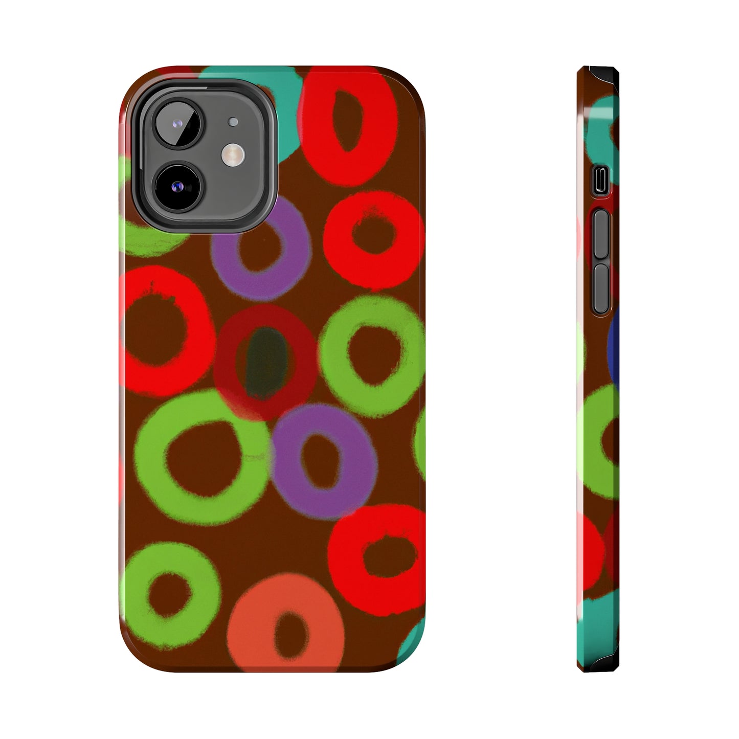 Tough Case-Mate iPhone Case Ft. Fruity Circles