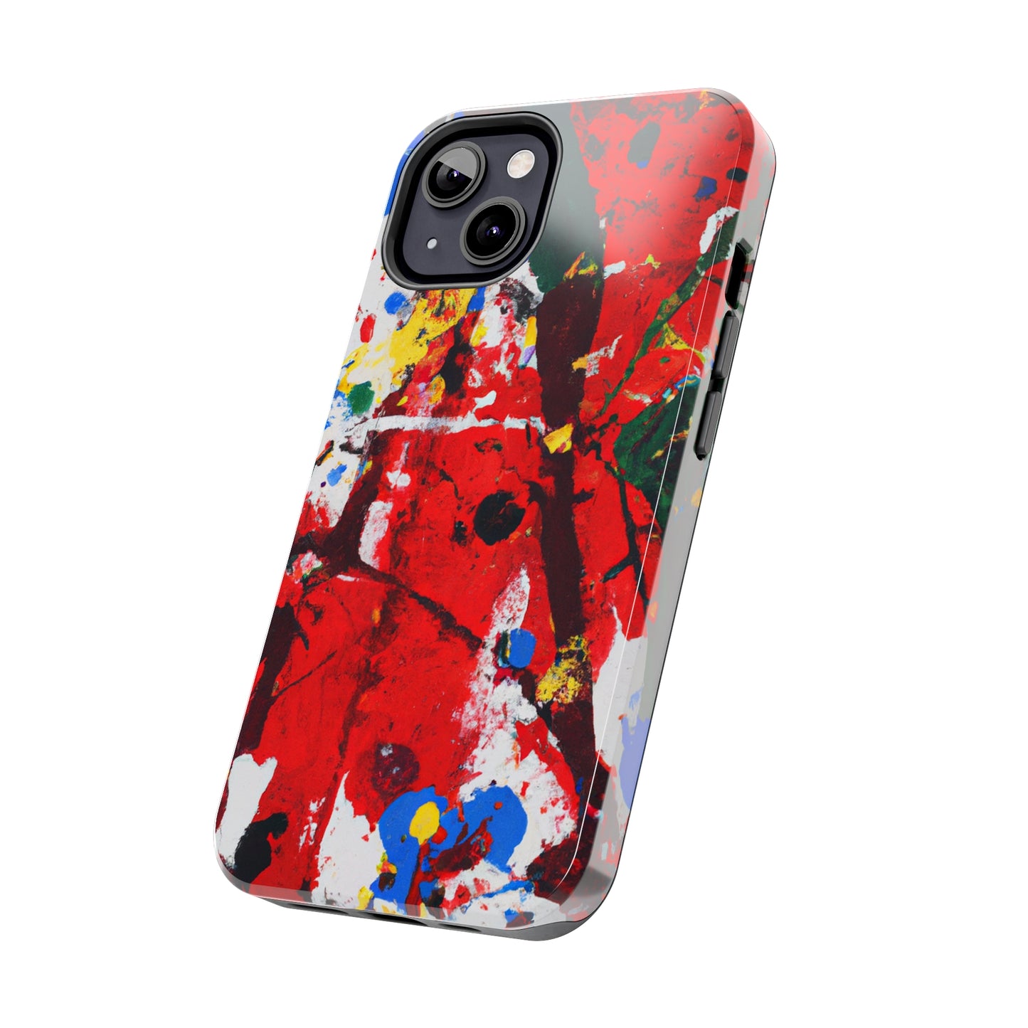 Tough Case-Mate iPhone Case Ft. Fractured Red