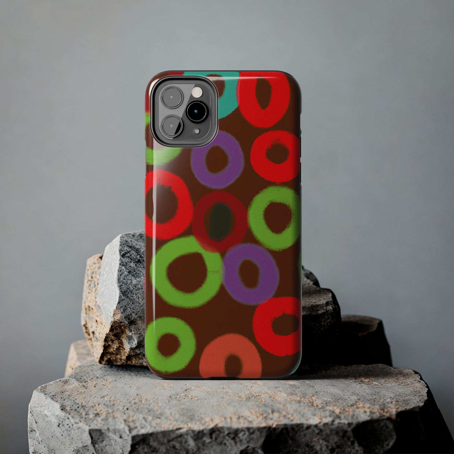 Tough Case-Mate iPhone Case Ft. Fruity Circles