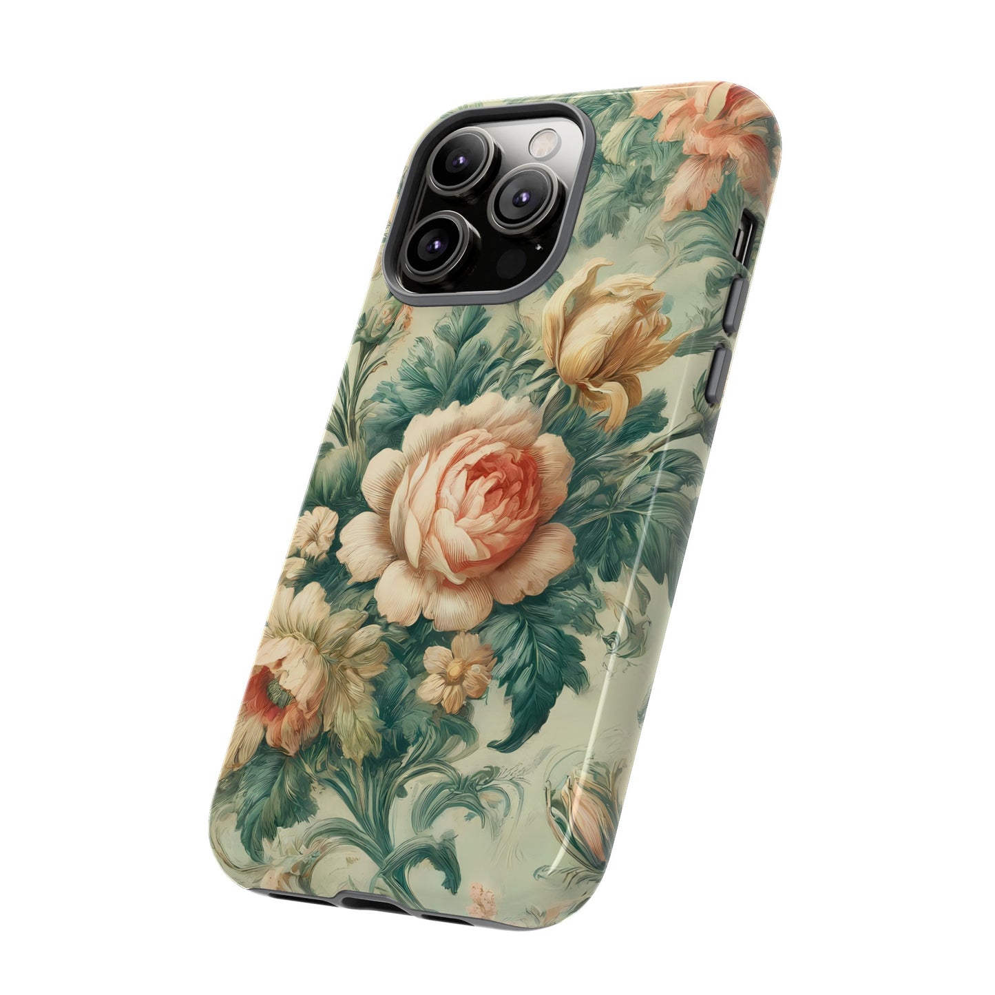 Tough Phone Case Ft. Cottagecore Rose